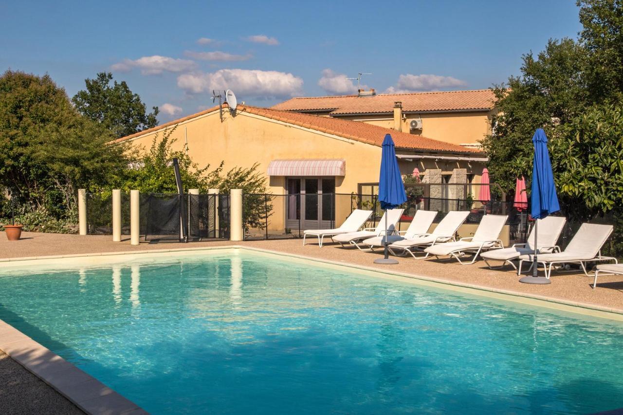Hotel Les Persedes Lavilledieu  Ngoại thất bức ảnh